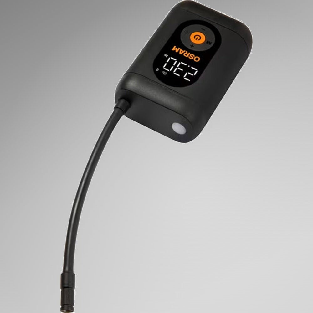 Osram TYREinflate 1600 mini-kompressor med digitalt display og luftslange