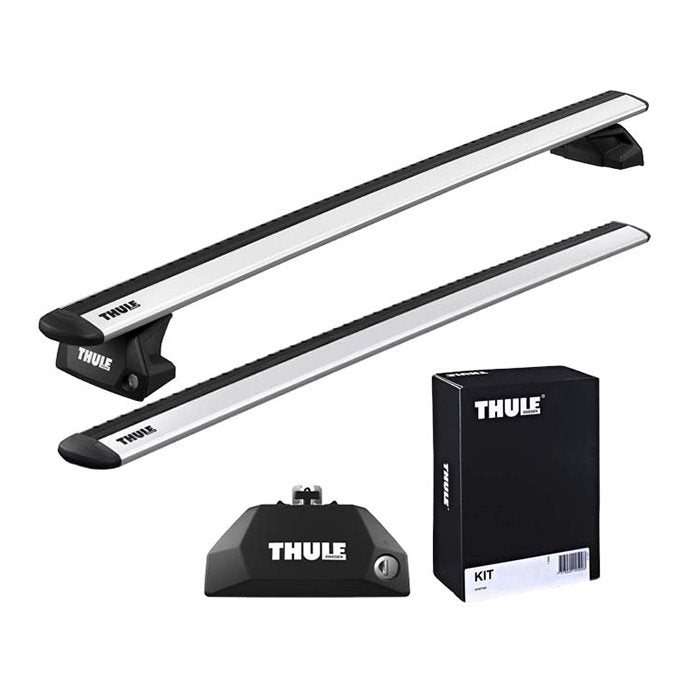 Thule dakdragerset met Wingbar Edge voor Skoda Enyaq 5-deurs SUV, met ingeklapt dakrek 2021-