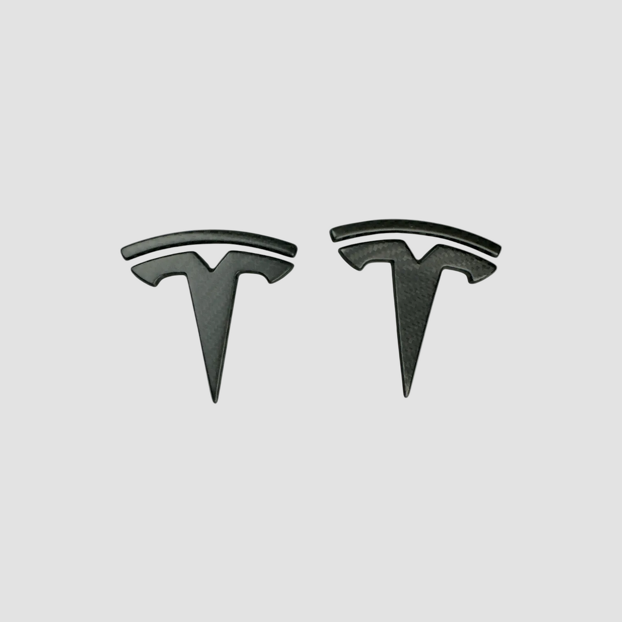 Emblemen van echt mat carbon voor Tesla Model 3/Y