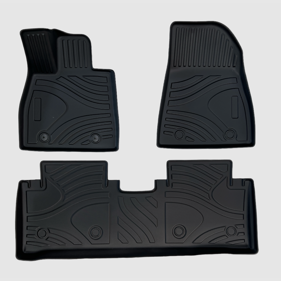 Mattenset voor BYD Seal, 3D All Weather in zwart rubber.