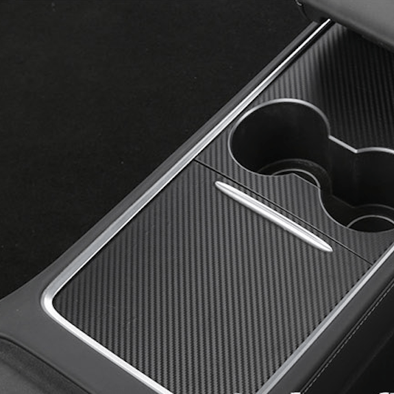 Folie-cover til centerkonsollen til Tesla Model 3/Y – billede 2