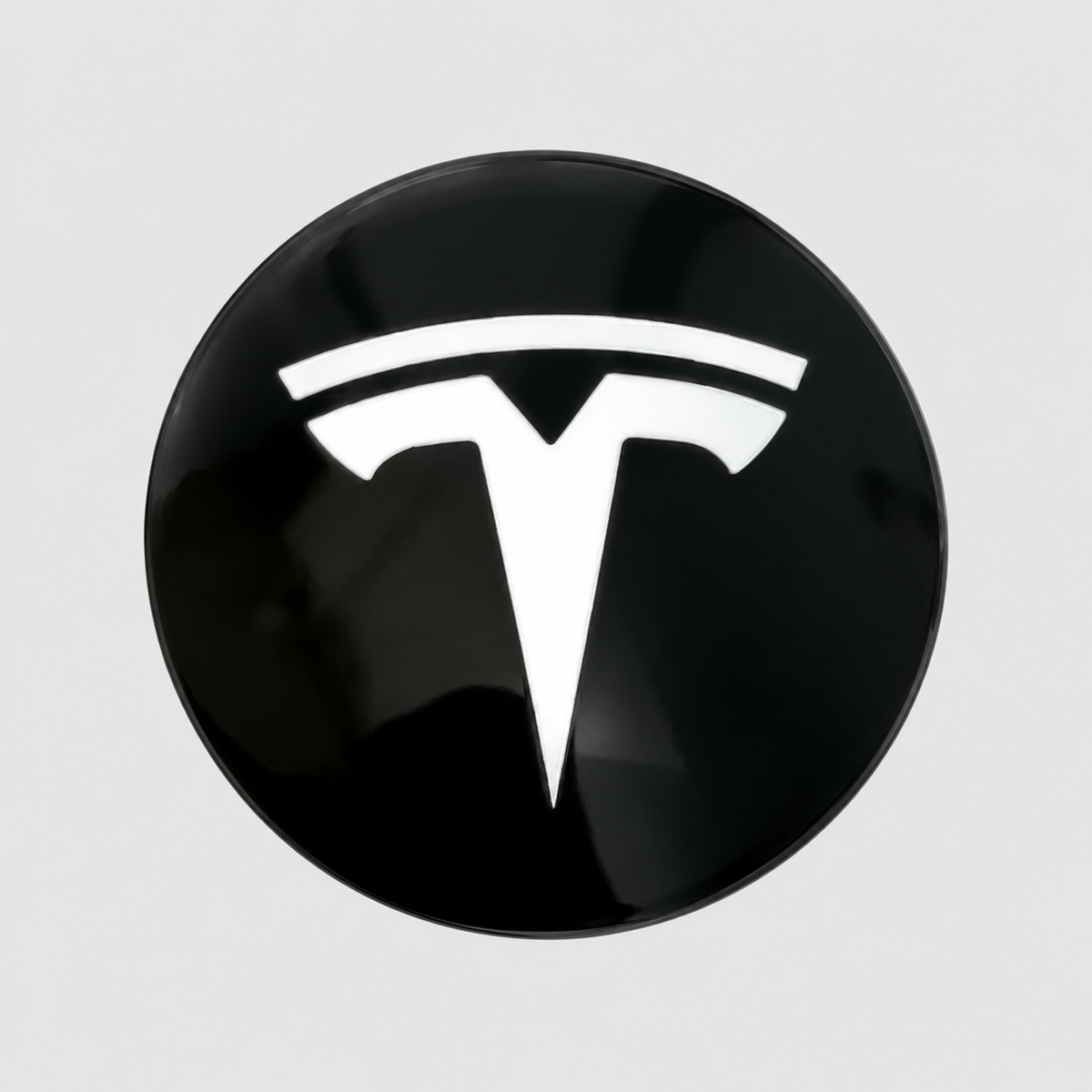 Wieldoppen met T-logo voor Vortex-wieldoppen - zwart (4 stuks)
