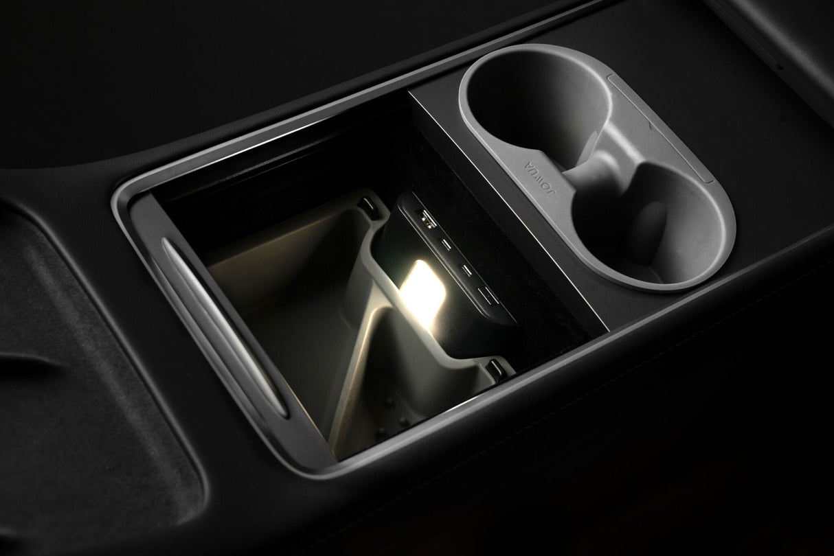 Jowua USB-hub met ingebouwd LED-licht.