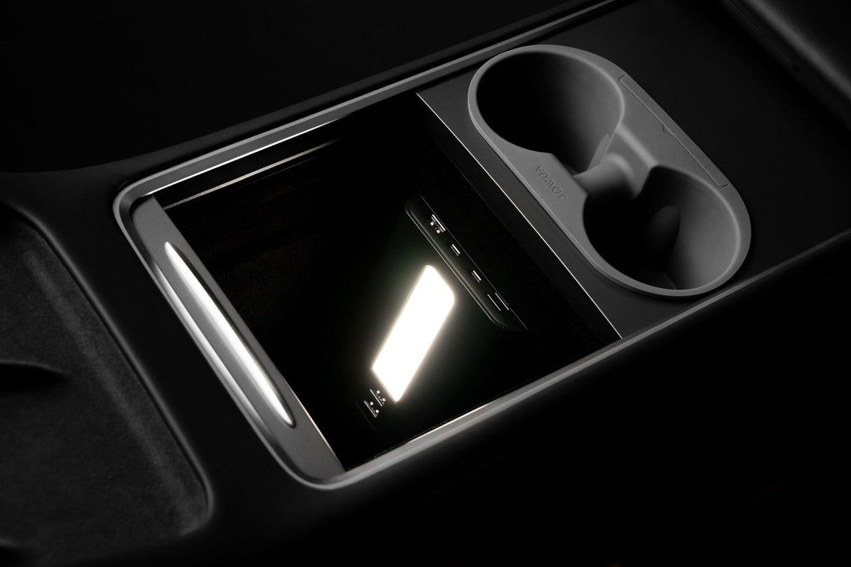 Jowua USB-hub met ingebouwd LED-licht.