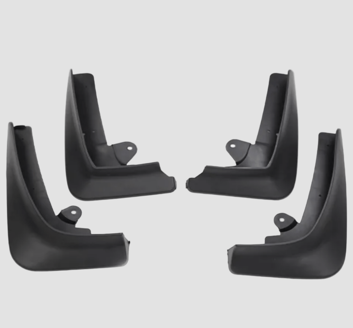 Spatlappen/mud flaps - Passend voor Tesla Model X