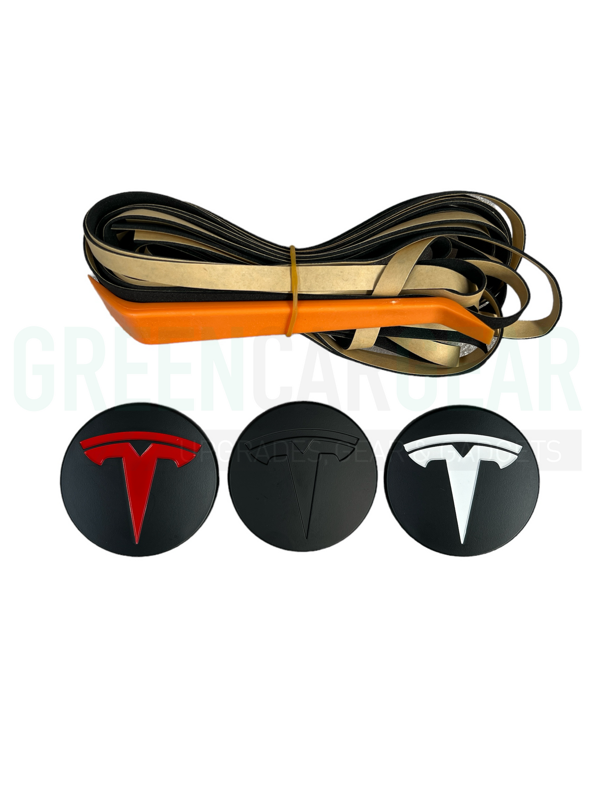 HL Straight wieldoppen voor Tesla Model 3 Highland