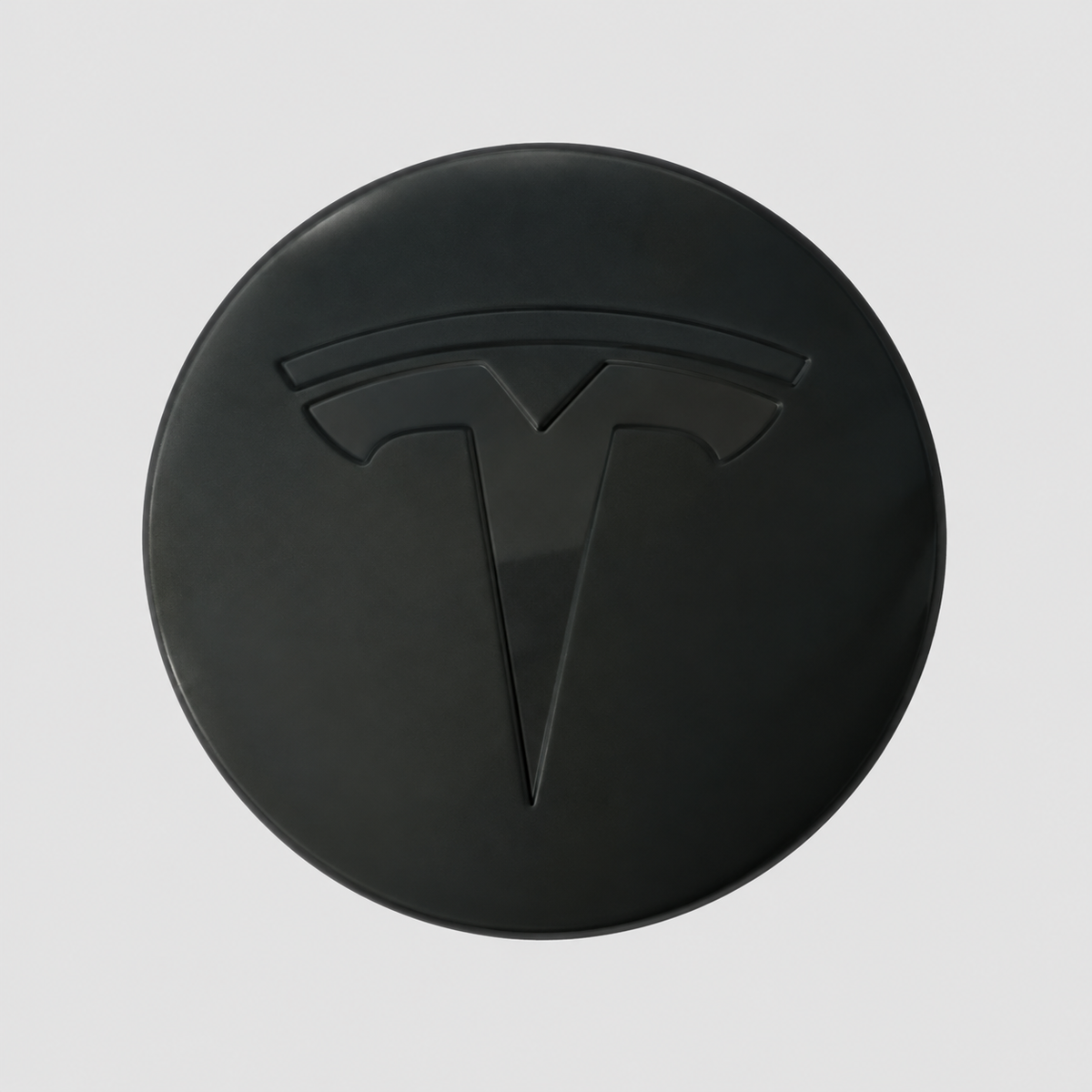 Wieldoppen met T-logo voor Vortex-wieldoppen - zwart (4 stuks)