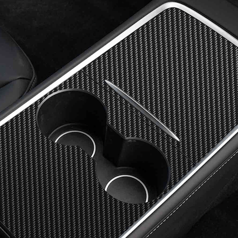 Folie-cover til centerkonsollen til Tesla Model 3/Y – billede 7