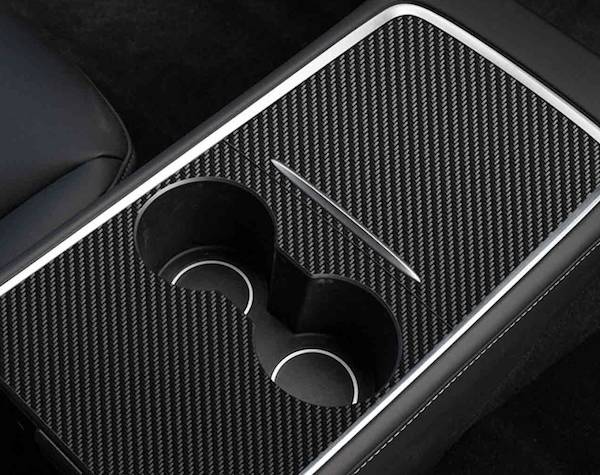 Foliecover voor middenconsole voor Tesla Model 3/Y