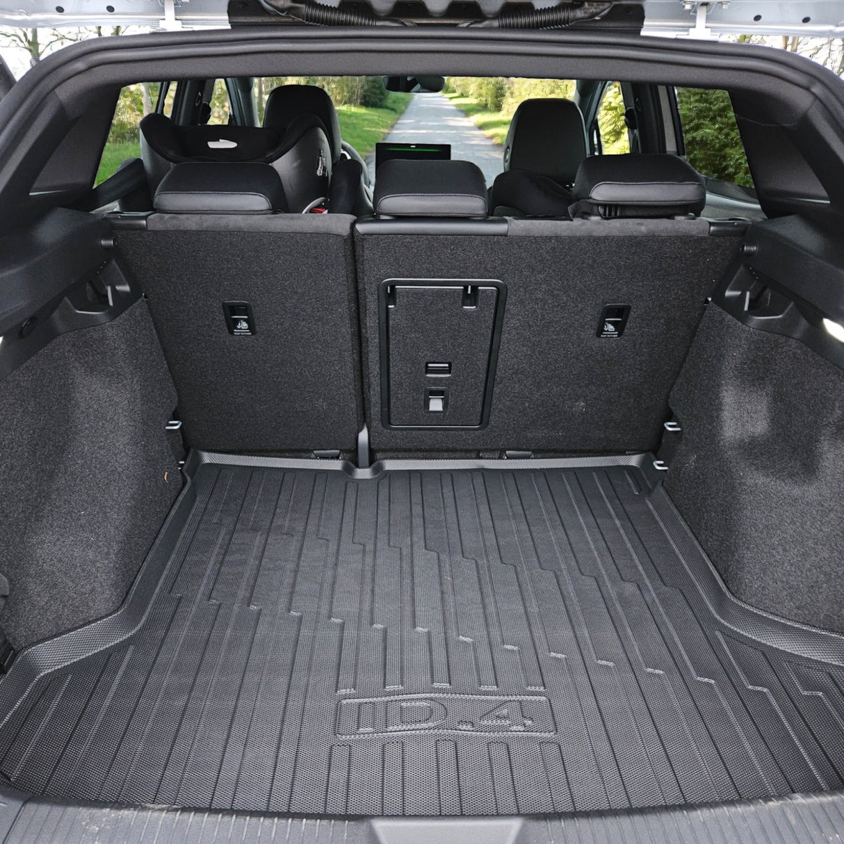 Kofferbakmat met hoge rand voor VW ID.4