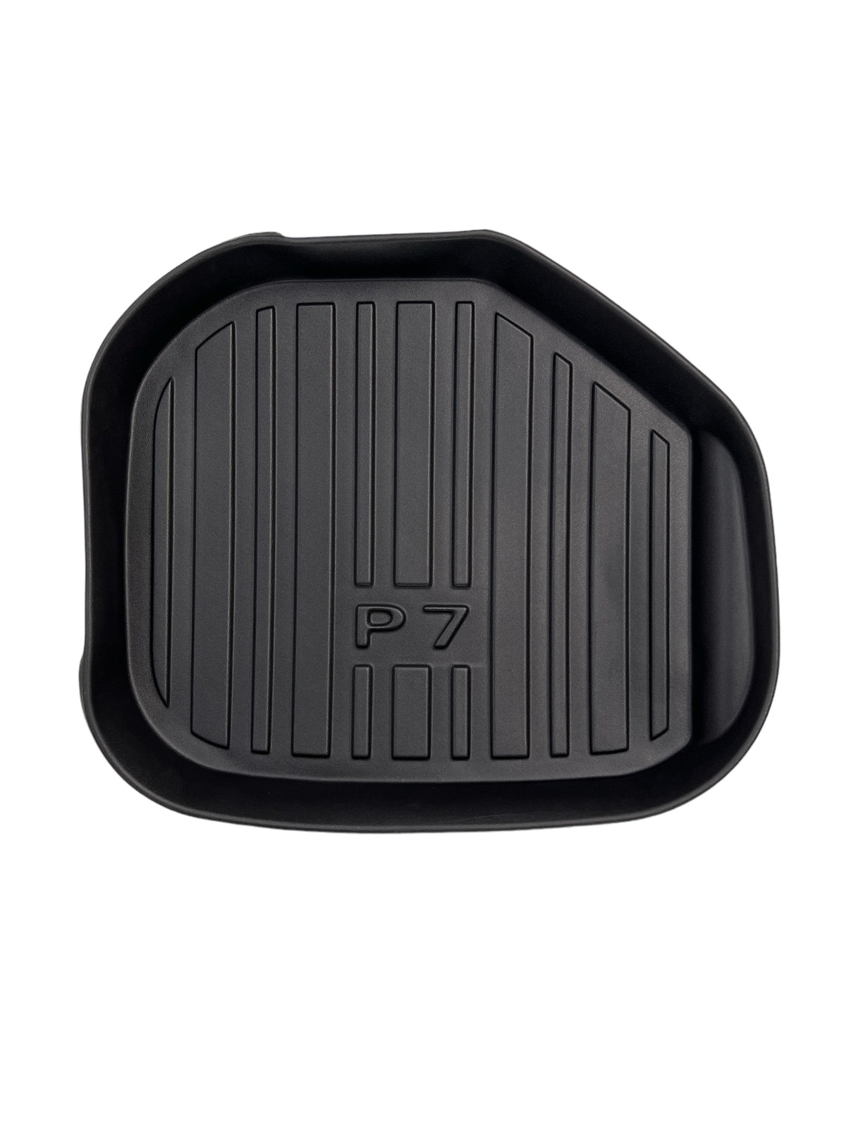XPENG P7 allweather frunkmat in zwart rubber
