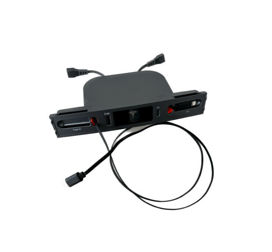 Mini USB HUB – Past op Tesla Model Y en Tesla Model 3