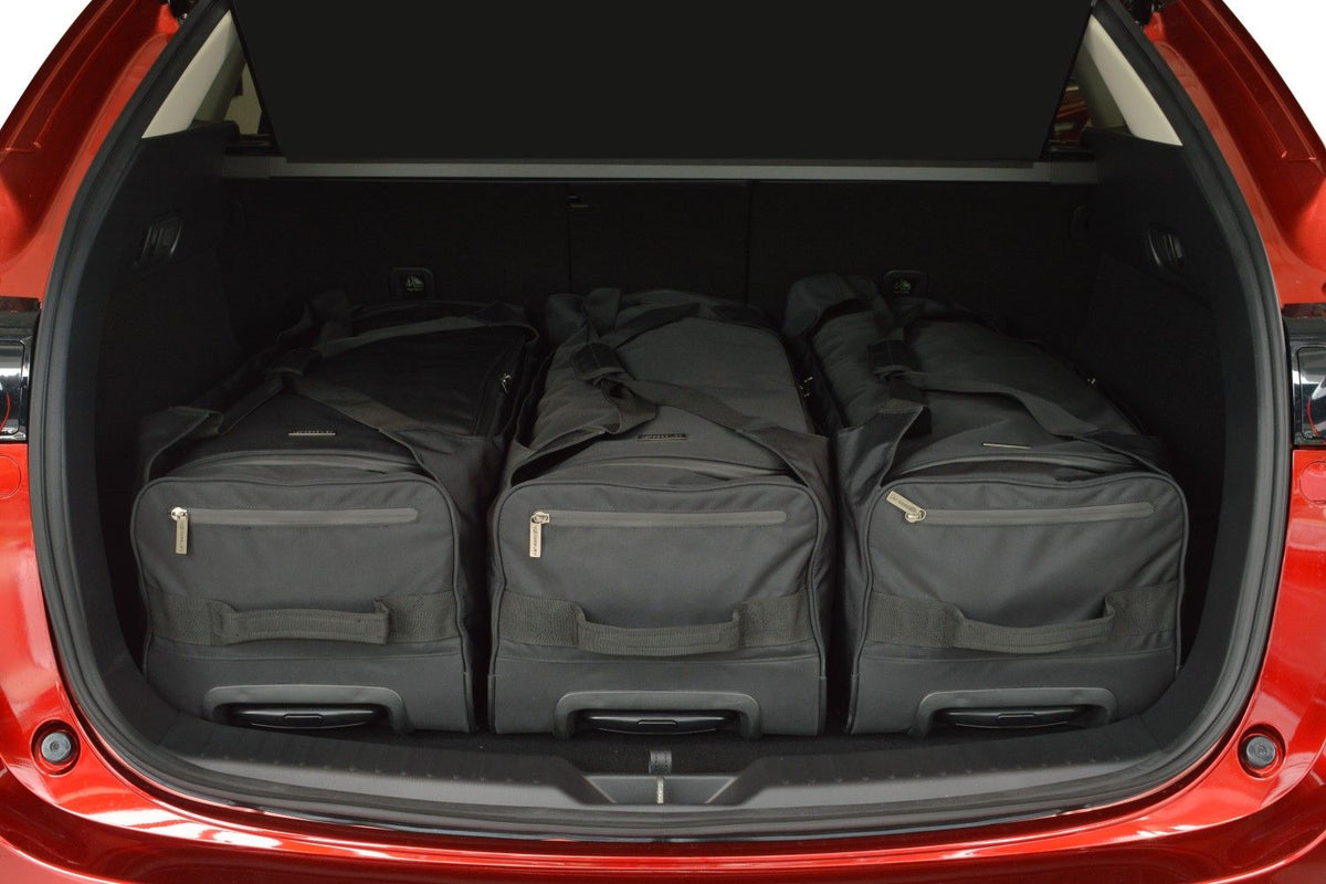 Car-Bags Pro.Line tassen vullen de kofferbak perfect in een Tesla Model Y.