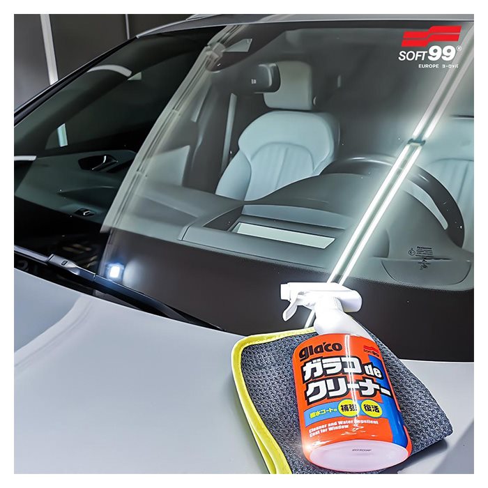 Glaco de Cleaner – Soft99 glasreiniger met bescherming