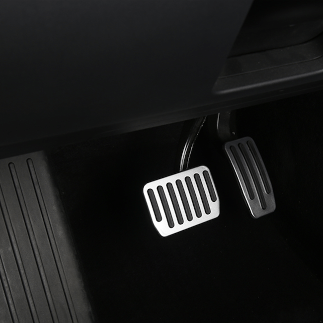 Gemonteerde aluminium pedalen voor Tesla