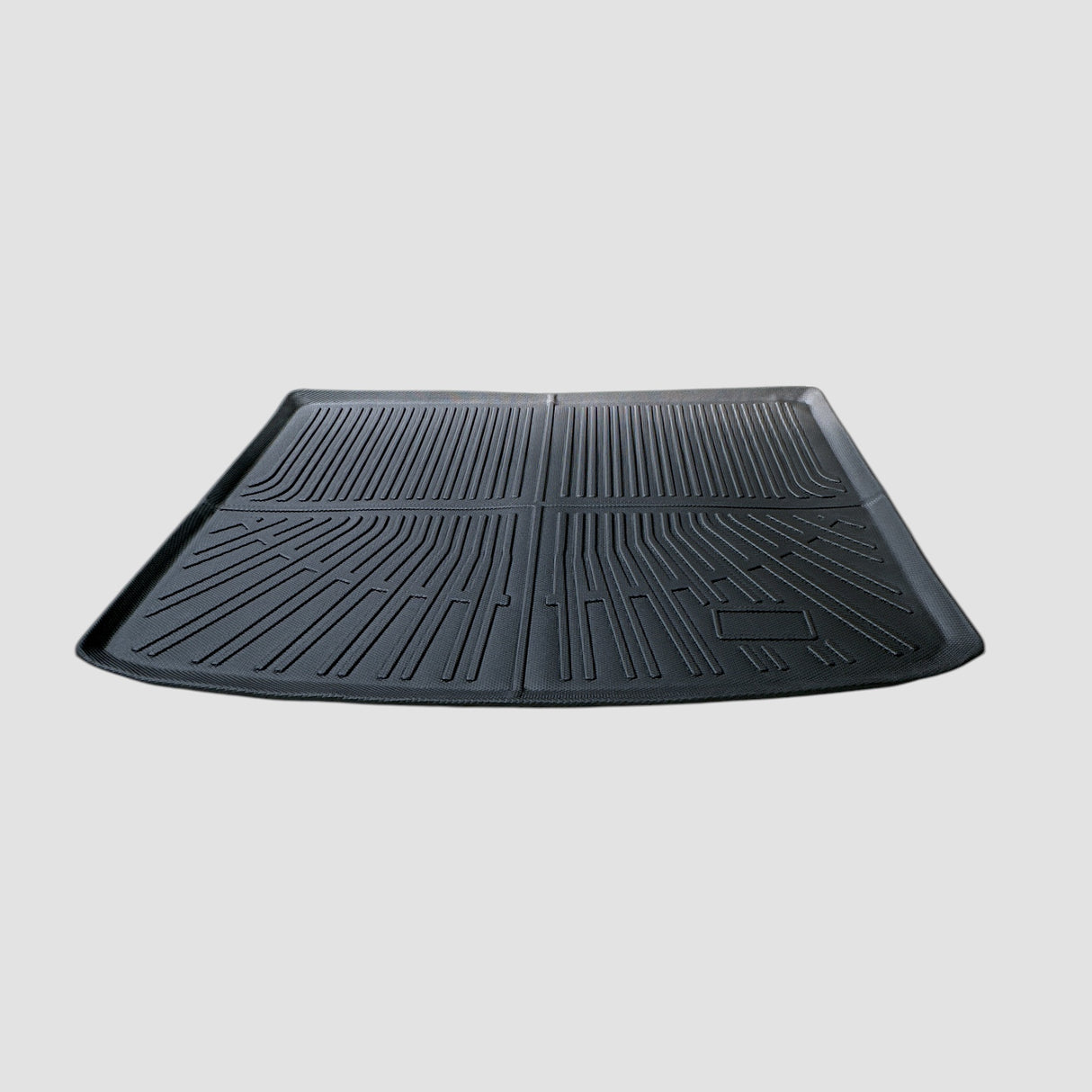 Kofferbakmat voor Kia EV3, foto genomen onder een hoek