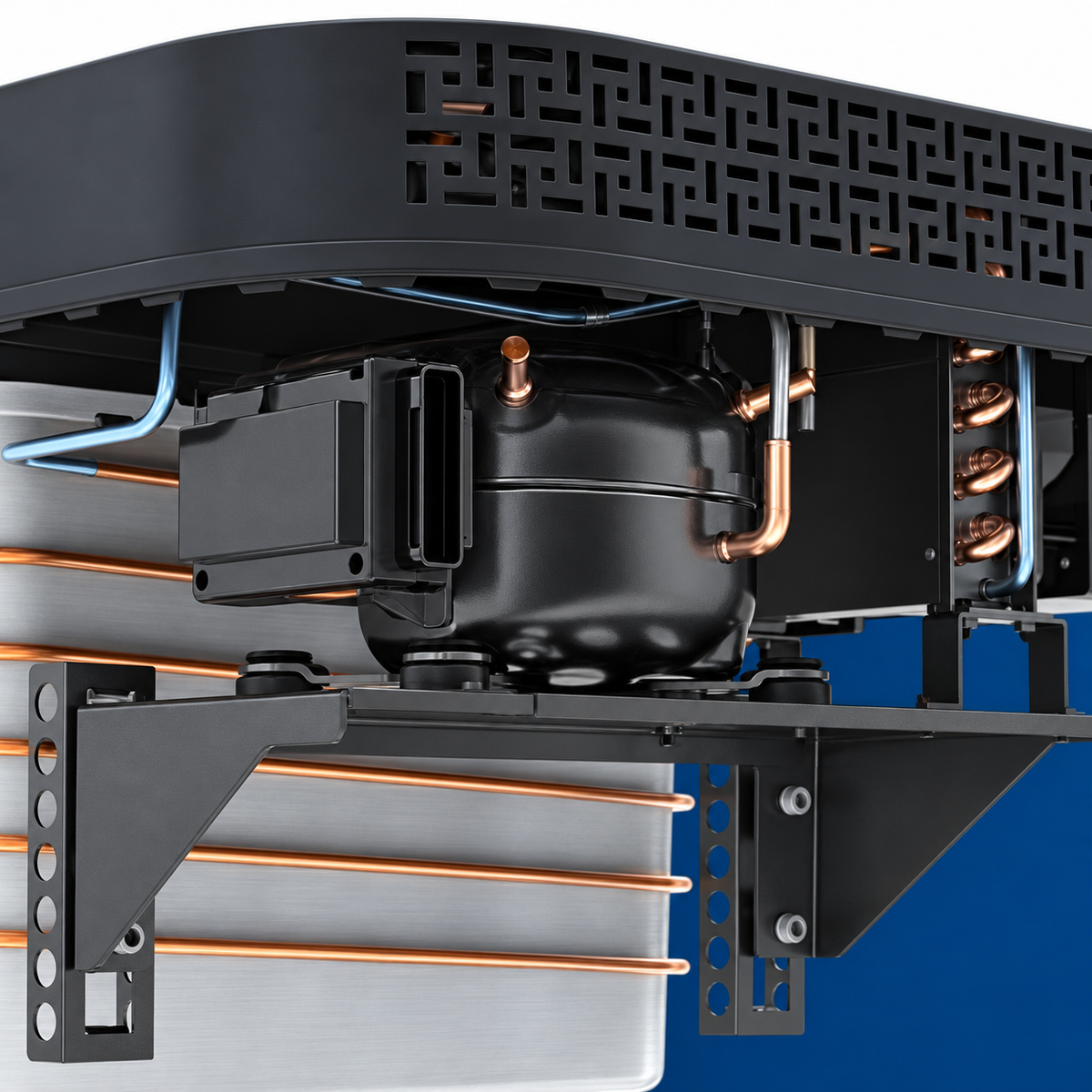 Compressor-koelbox voor Tesla Model 3