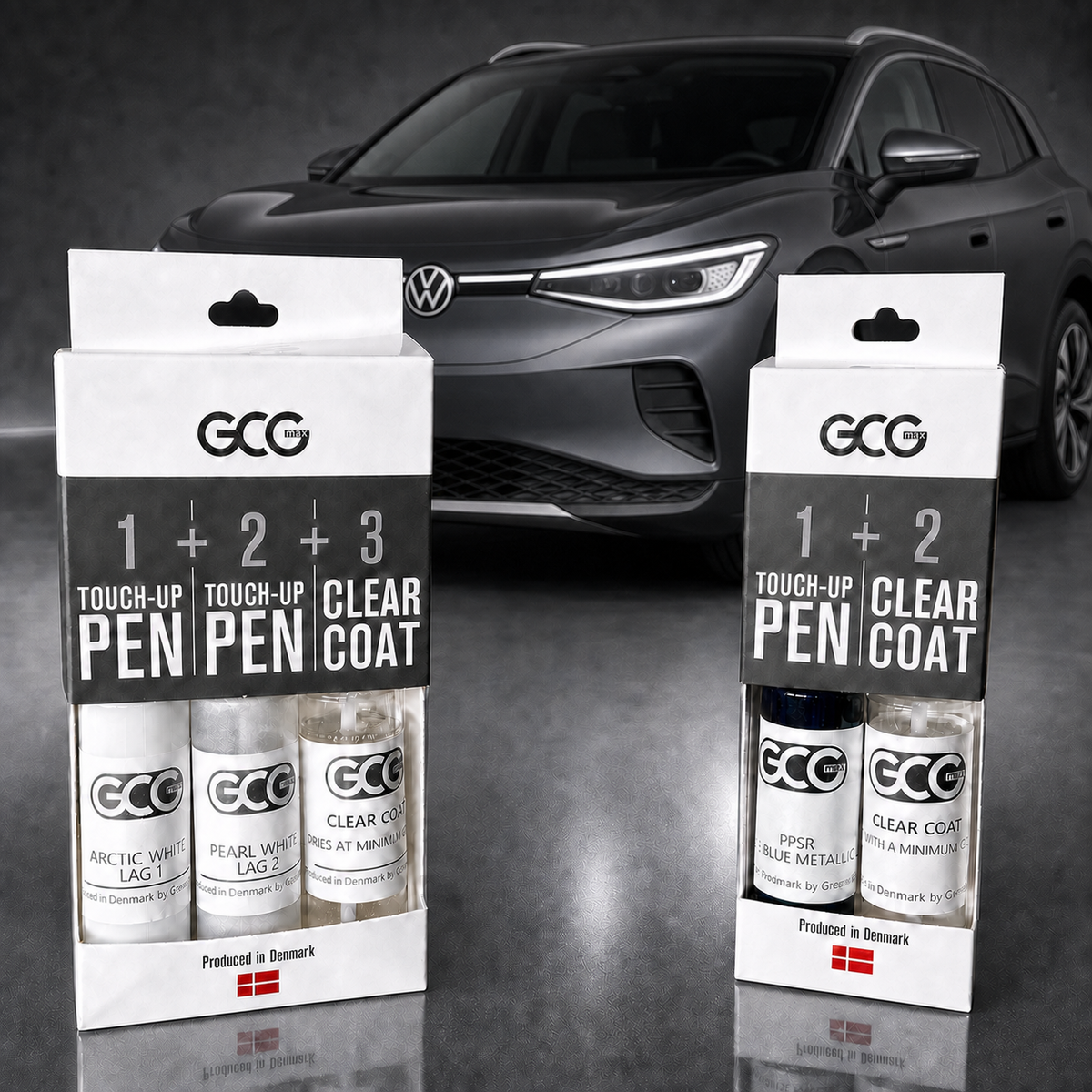 GCG MAX Lakstift + blanke lak voor VW