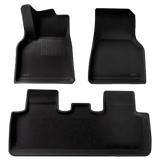 GCG MAX 3D All Weather vloermatten set voor 7-zits Tesla Model Y