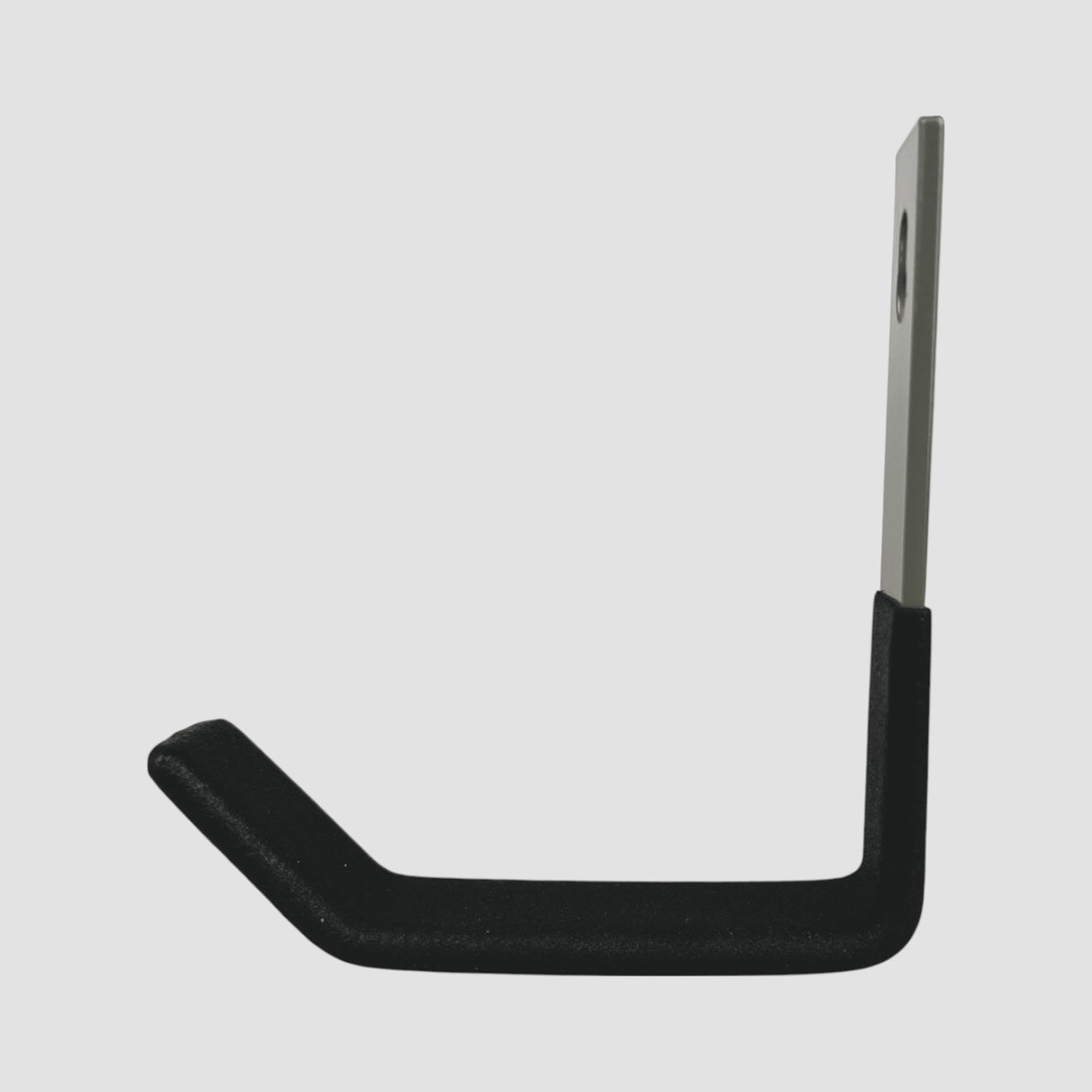 eenvoudige houder voor laadkabel gezien van opzij.