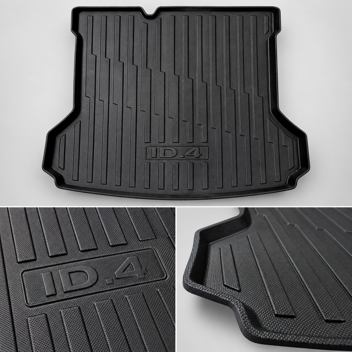 Kofferbakmat met hoge rand, past op VW ID.4