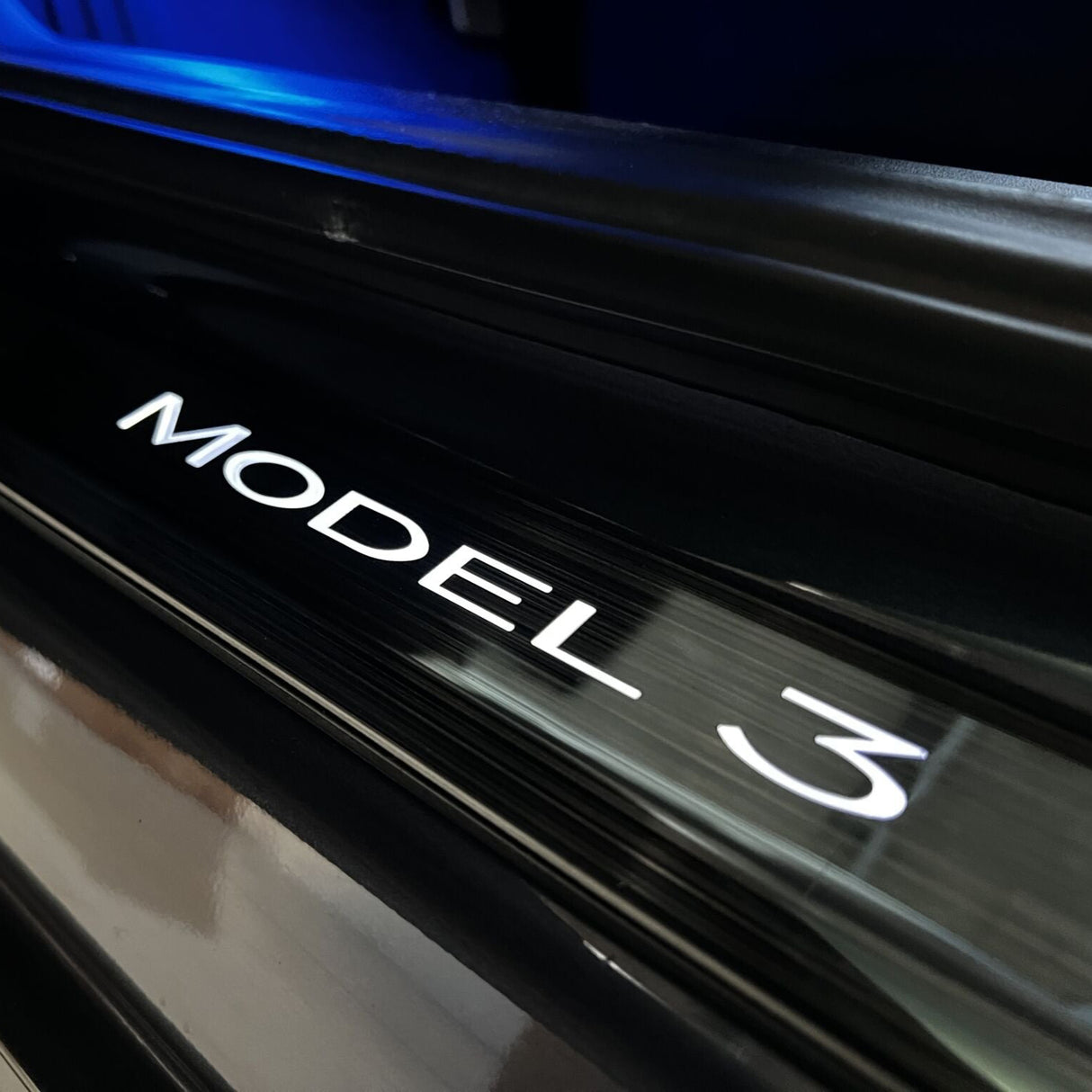 Instaplijsten met verlichting, passend voor Tesla Model 3/Y