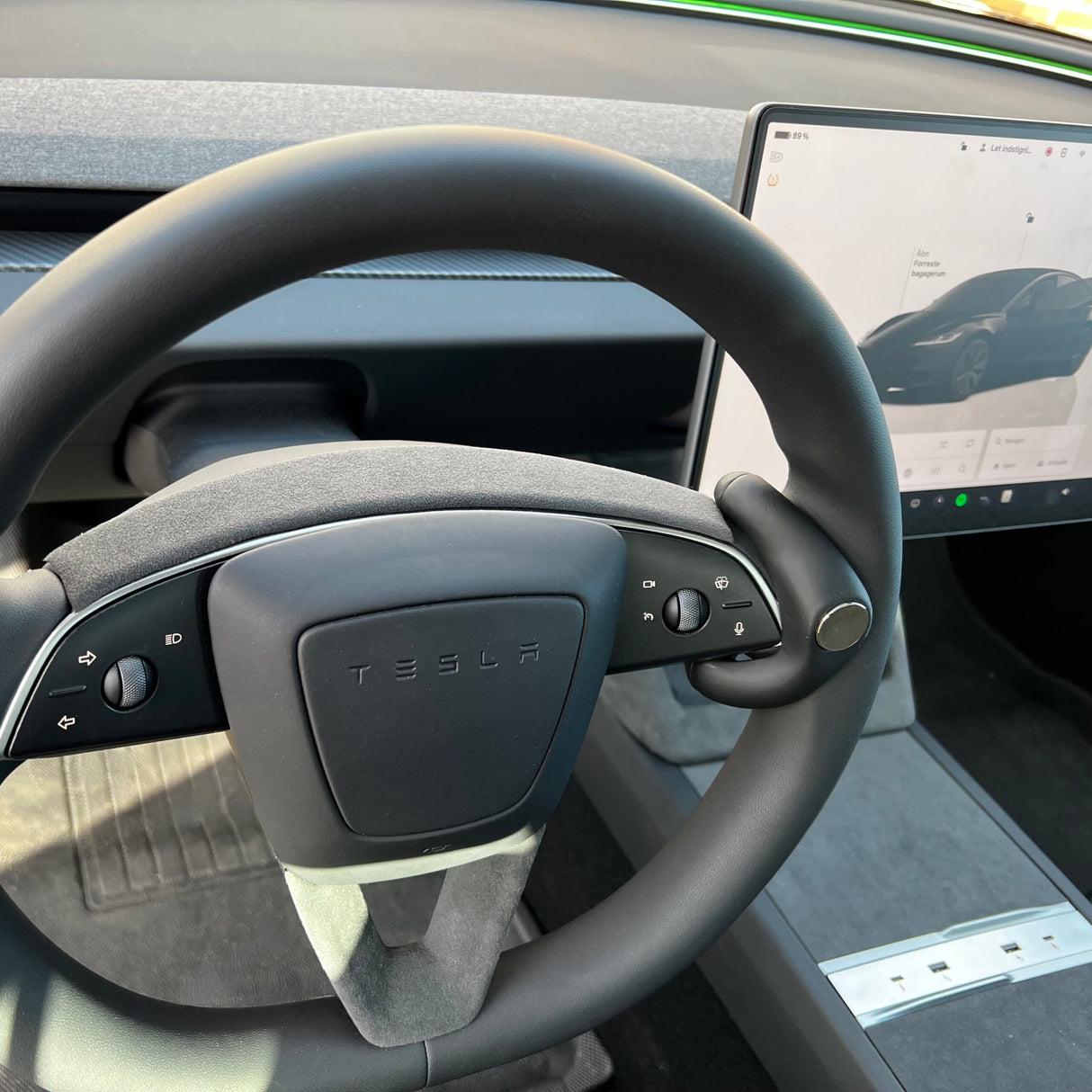 Alcantara cover voor Tesla Model 3/Y