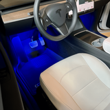 LED-licht onder de stoelen - vele kleurcombinaties
