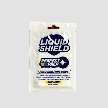 LiquidShield Perfect Prep voorbereidingsdoekje voor lakafdichting en folie.