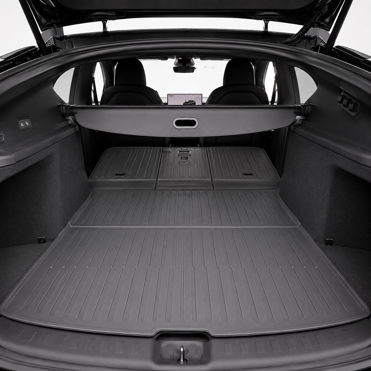 Kofferbakmat met stoelbeschermer, past op Tesla Model Y