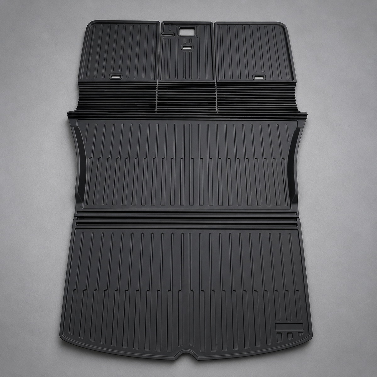 Kofferbakmat met stoelbeschermer, past op Tesla Model Y