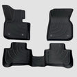 Set met zwarte All Weather matten voor BMW iX3