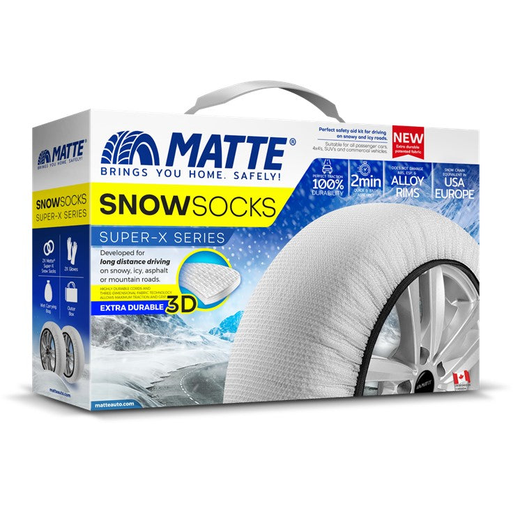 Matte SUPER-X sneeuwsokken