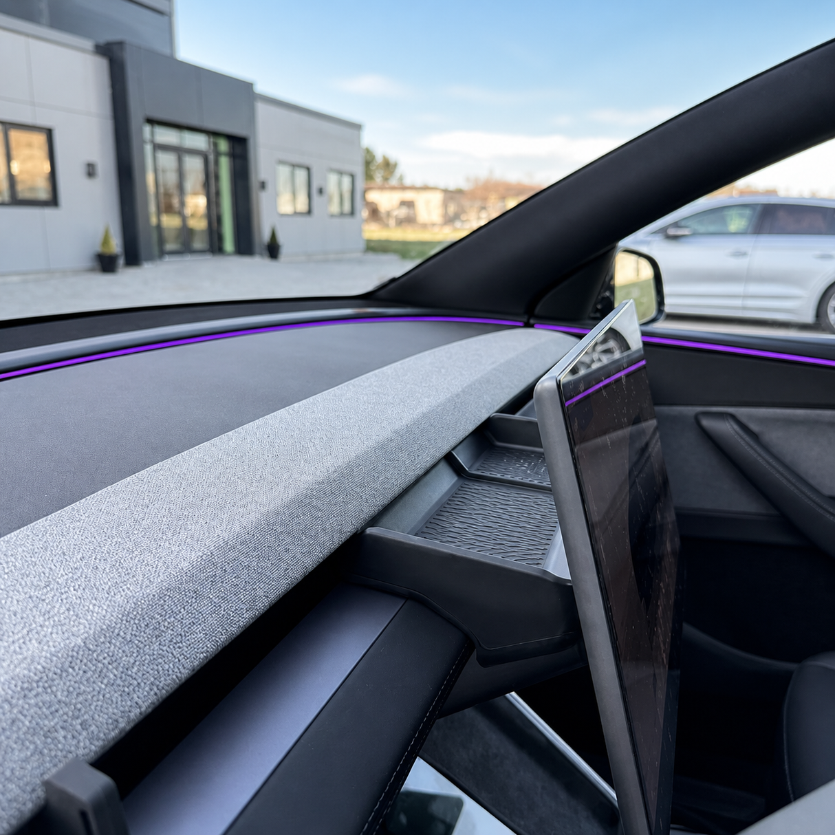 GCG Max opbergbox achter scherm – Tesla Model 3/Y