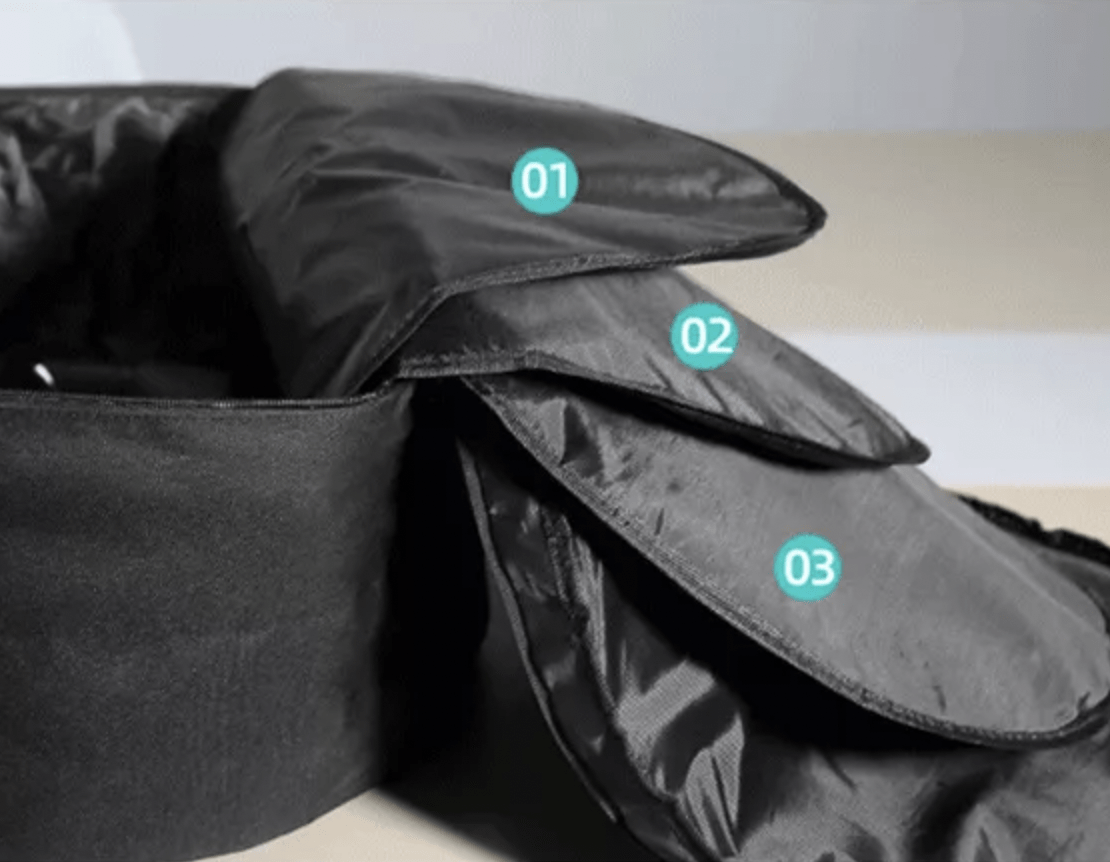 Opbergbox voor wieldoppen (18" + 19")