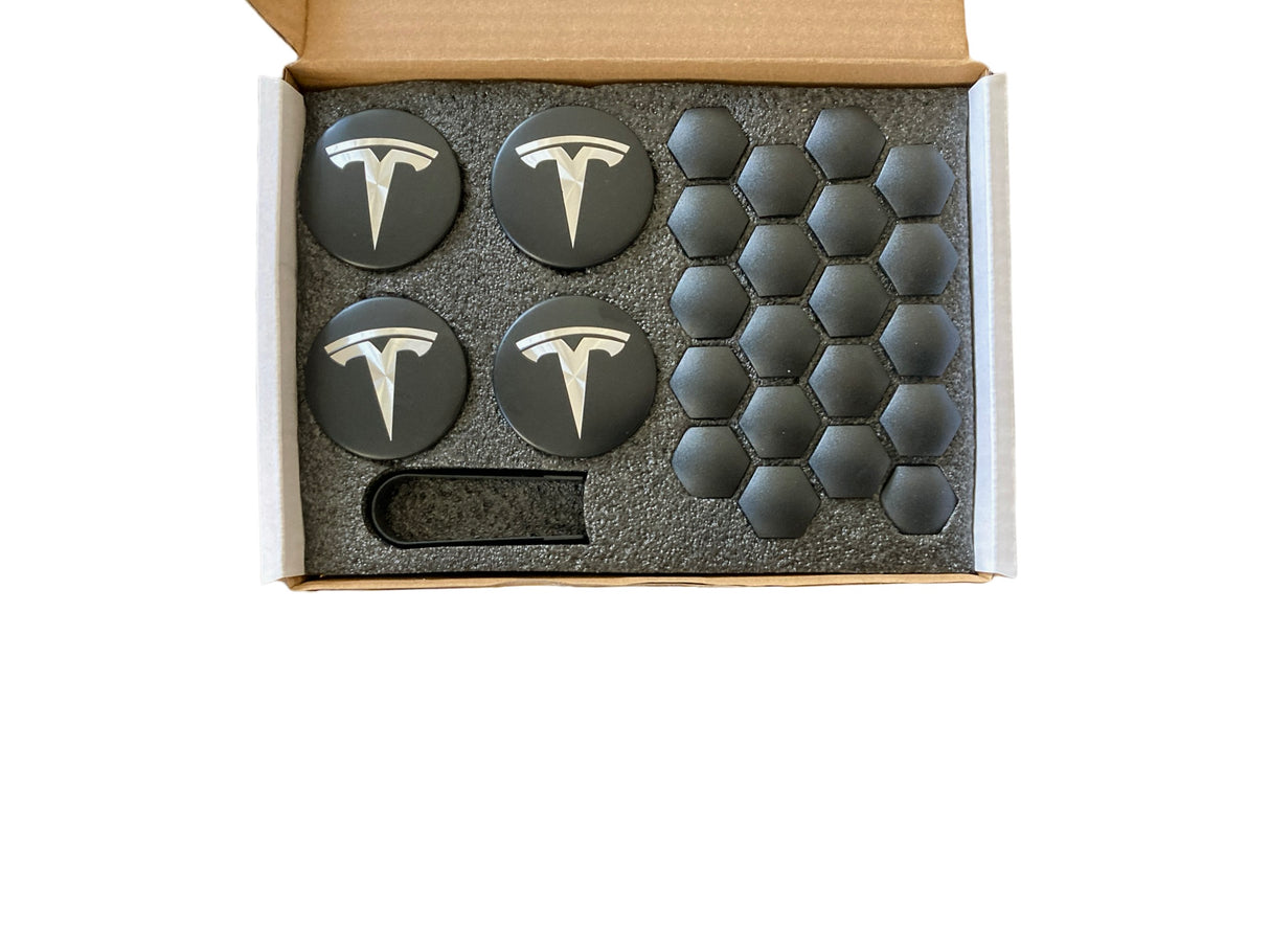 Wielset voor Tesla (Aero Wheel Cap Kit)