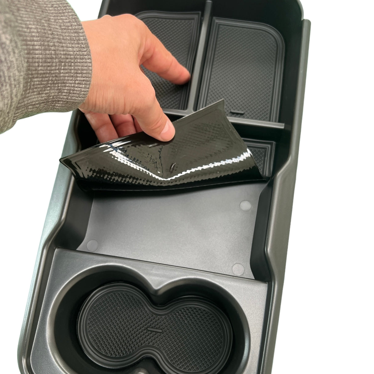 Opbergbox met bekerhouder voor Kia EV6