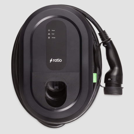 Ratio Smart 11/22kW laadstation met SenseKit voor zonnepanelen
