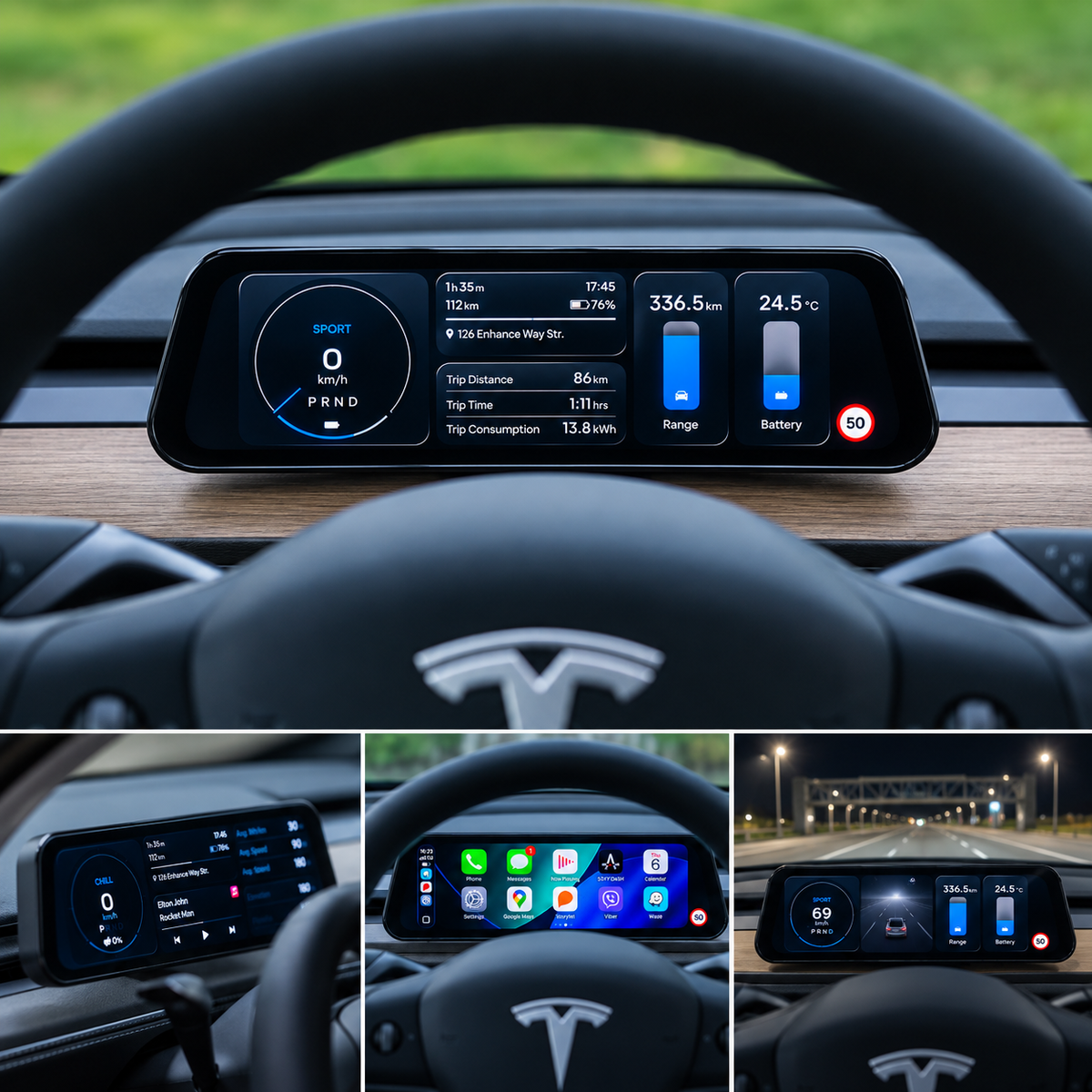 S3XY Dash Tesla Model 3/Y