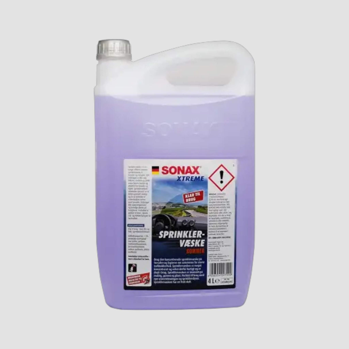 SONAX Zomer ruitensproeiervloeistof 4 ltr.
