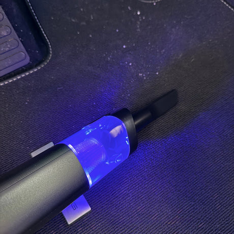 Stofzuiger voor auto met verlichting