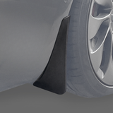 Spatlappen/mud flaps - past op Tesla Model 3