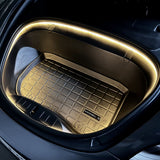 LED-lichtstrip voor de kofferbak van een Tesla Model 3/Y met mat.