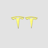 Metalen emblemen - passend voor Tesla Model Y
