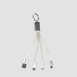 Een sleutelhanger met meerdere usb-uitgangen.