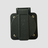 V2L Type 2 naar 230V stopcontact met logo en specificaties.