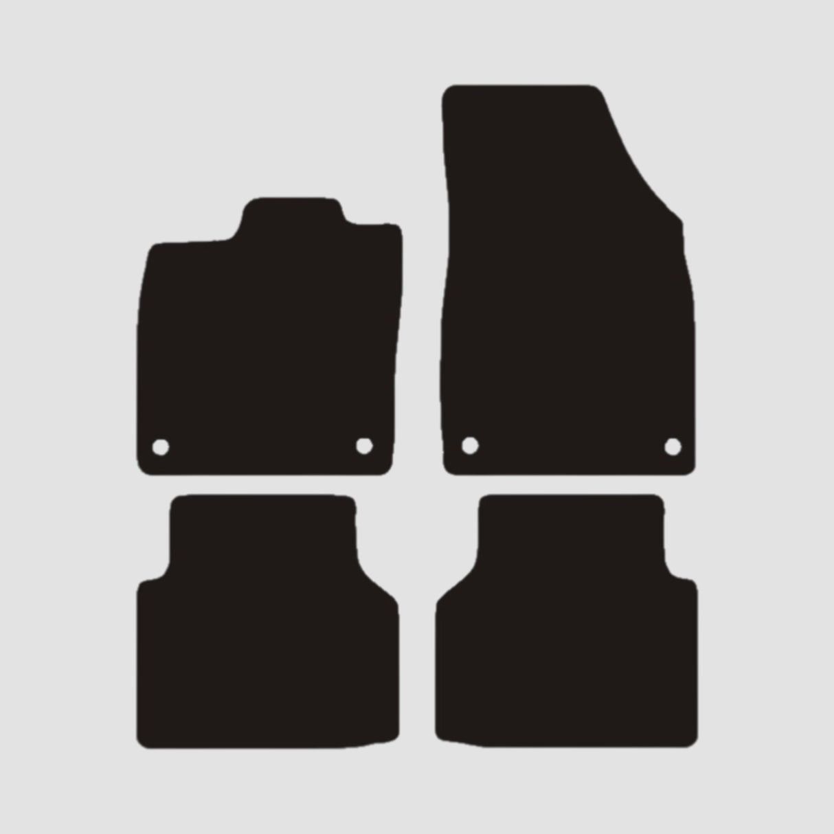 Velours matten set XPENG G6 2023-