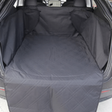 Hondendeken/bekleding voor bagageruimte in Tesla Model Y, zwart en vuilafstotend.