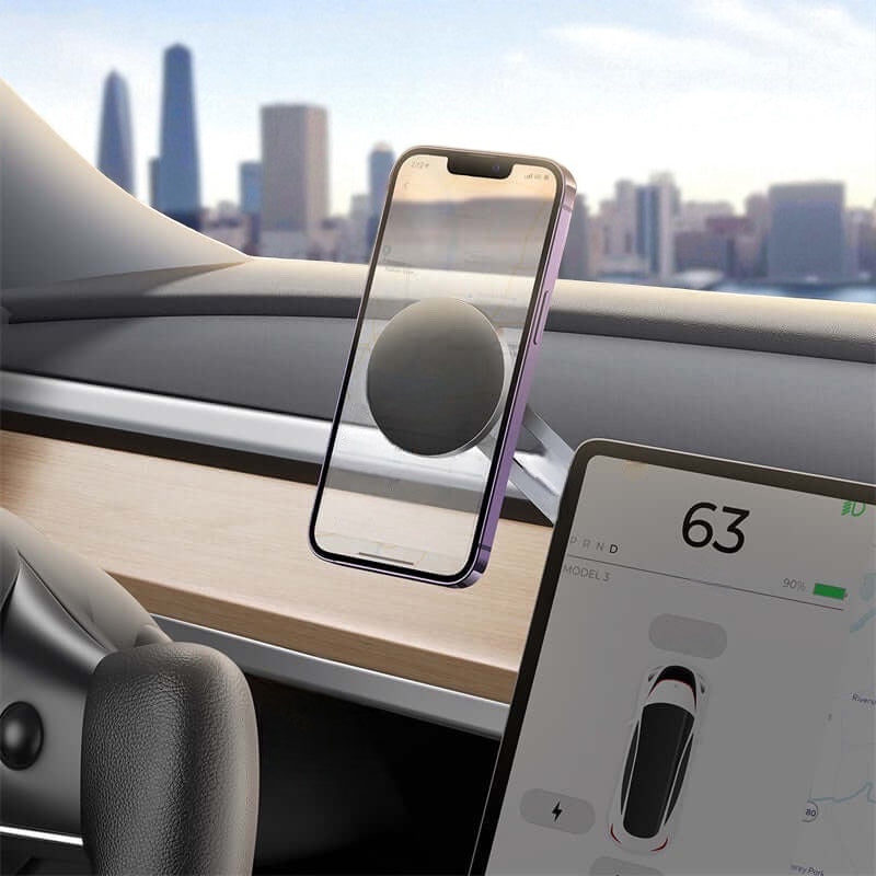 Verborgen inklapbare metalen telefoonhouder