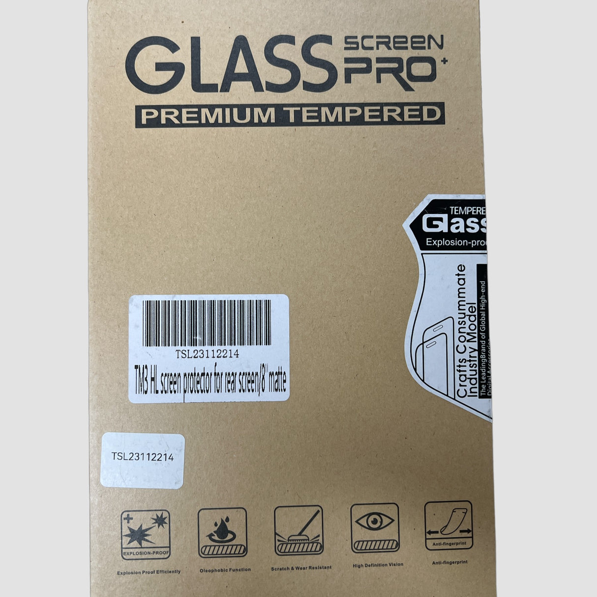 8" schermbeschermer (achterbank) voor Tesla Model 3 & Y
